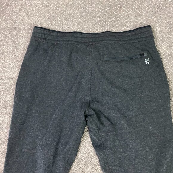 Kuhl Freethinkr Joggers Sweatpants Men's XL Dark Gray Gym Sweat Pants Fleece - Picture 5 of 14